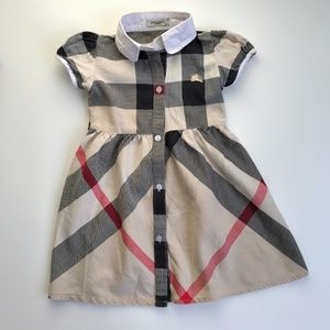 Little Girl's Burberry Dress - Classic !